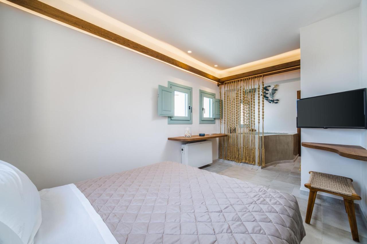 New Villa Katerina - 6 Villas & 6 Private Jacuzzi Emporio  Ngoại thất bức ảnh